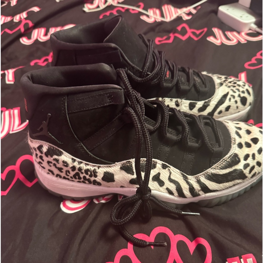Women’s retro air Jordan 11 “animal instinct “